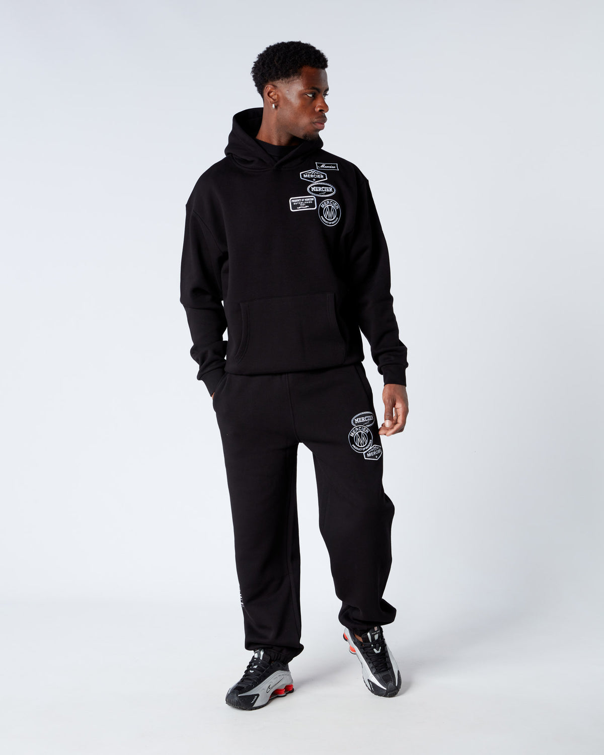Relaxed OG Mono Hoodie Black, image 2