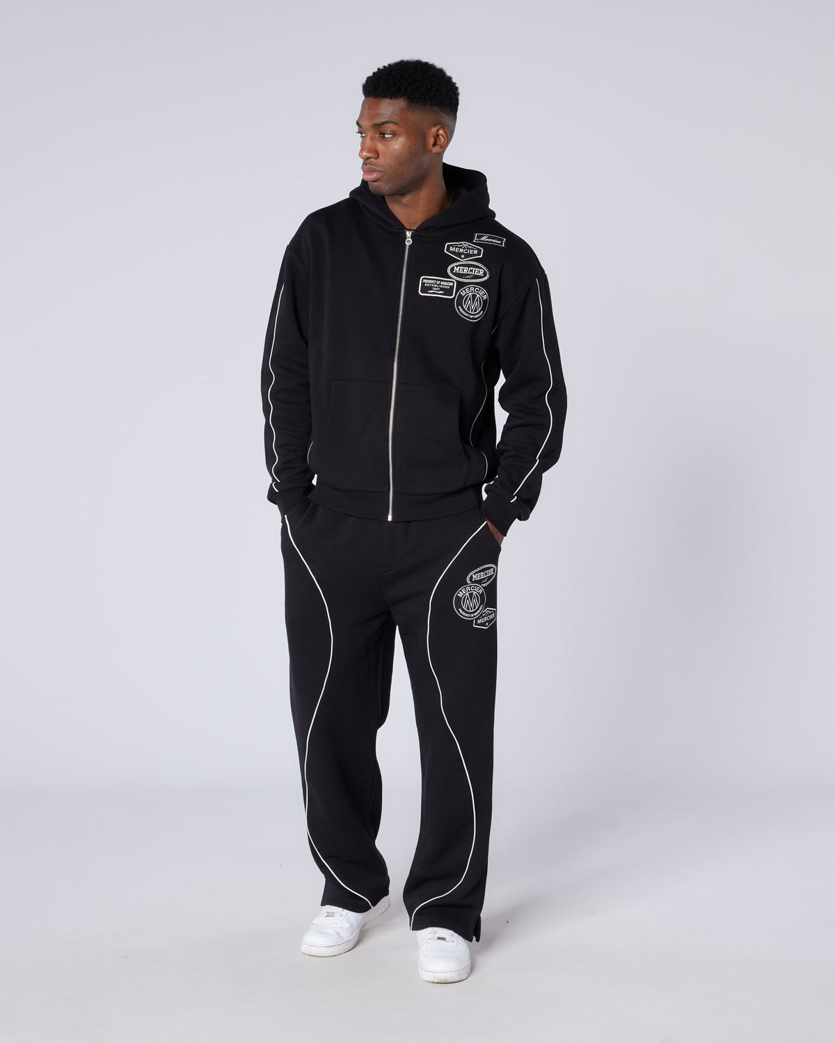 New Wave OG Badge Jogger Black, image 1