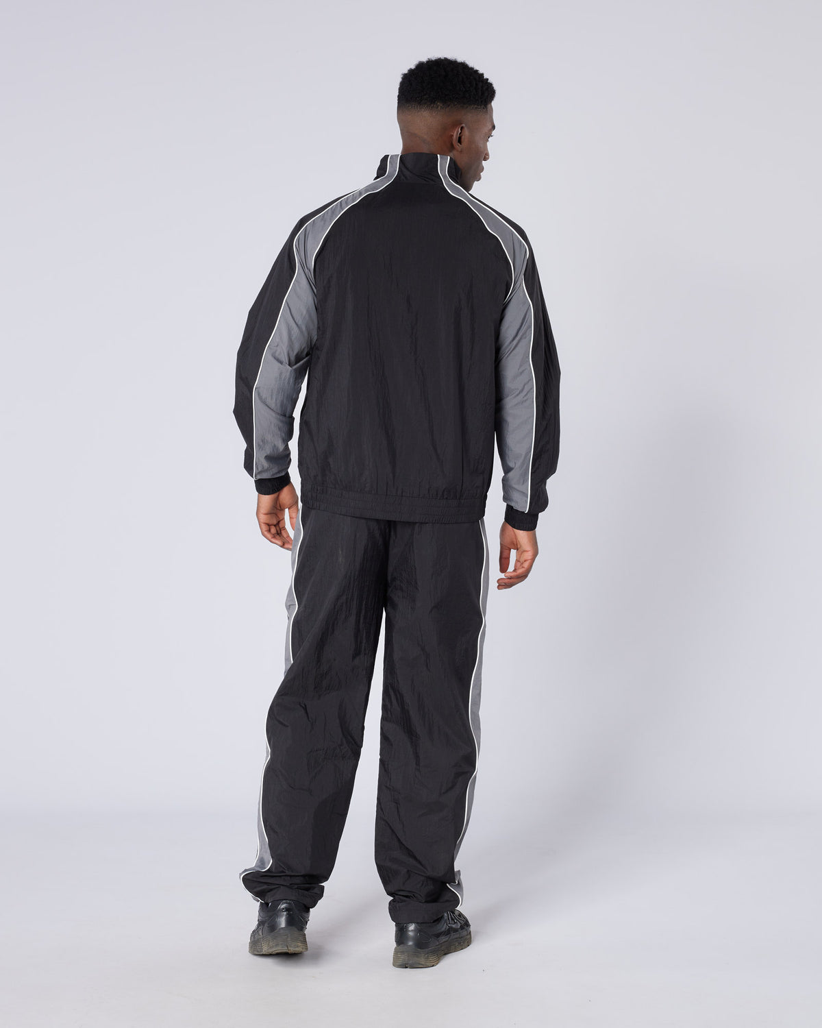 Homerun Track Top Black Grey, image 4