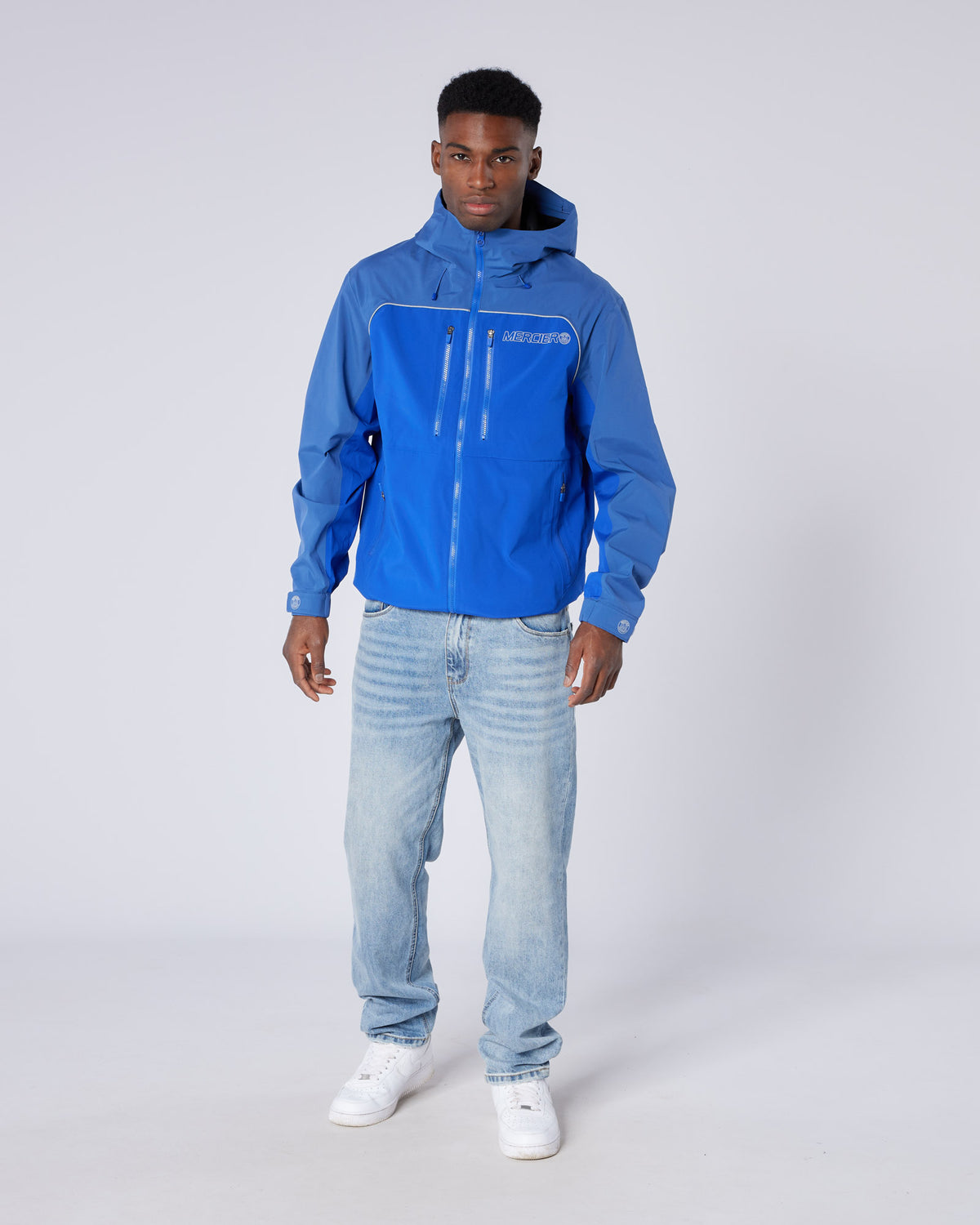 Tapered Washed Denim Jeans, image 7