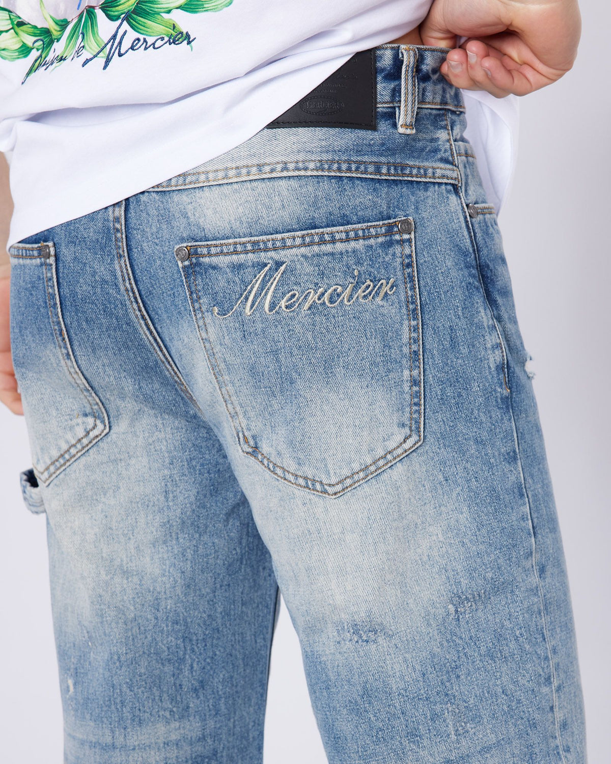 Stressed Relaxed Hammer Jeans, image 3