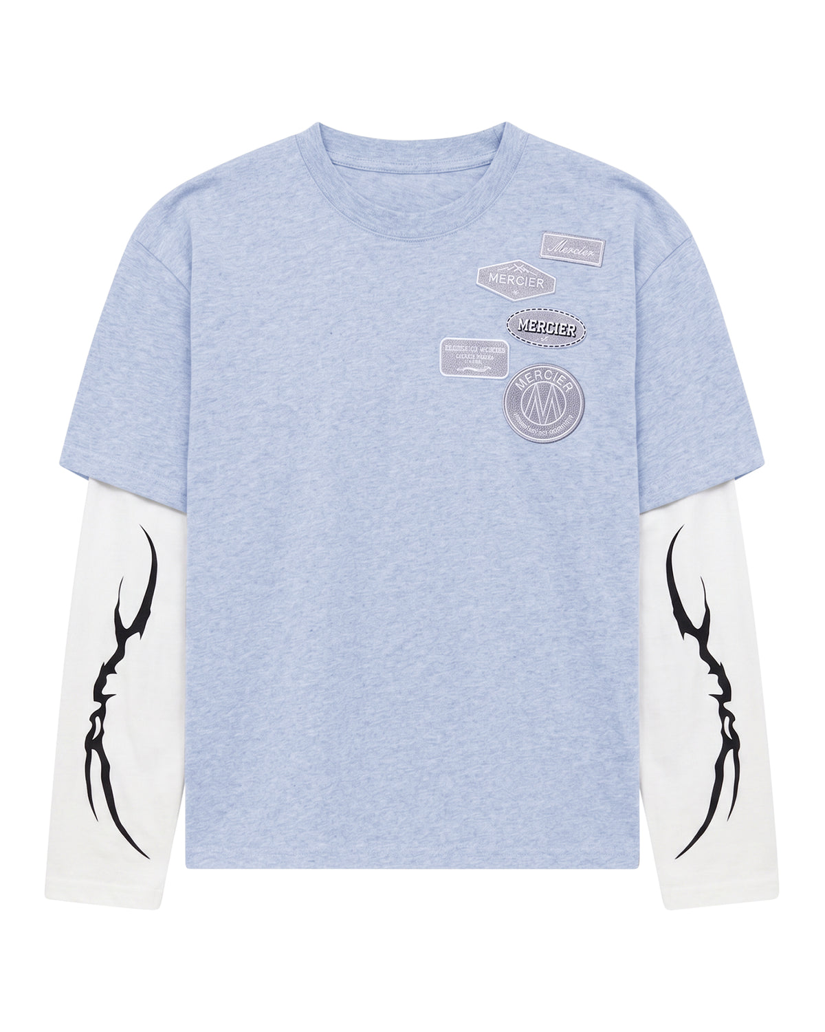 OG Lightning Double Layer T-Shirt Grey, image 1
