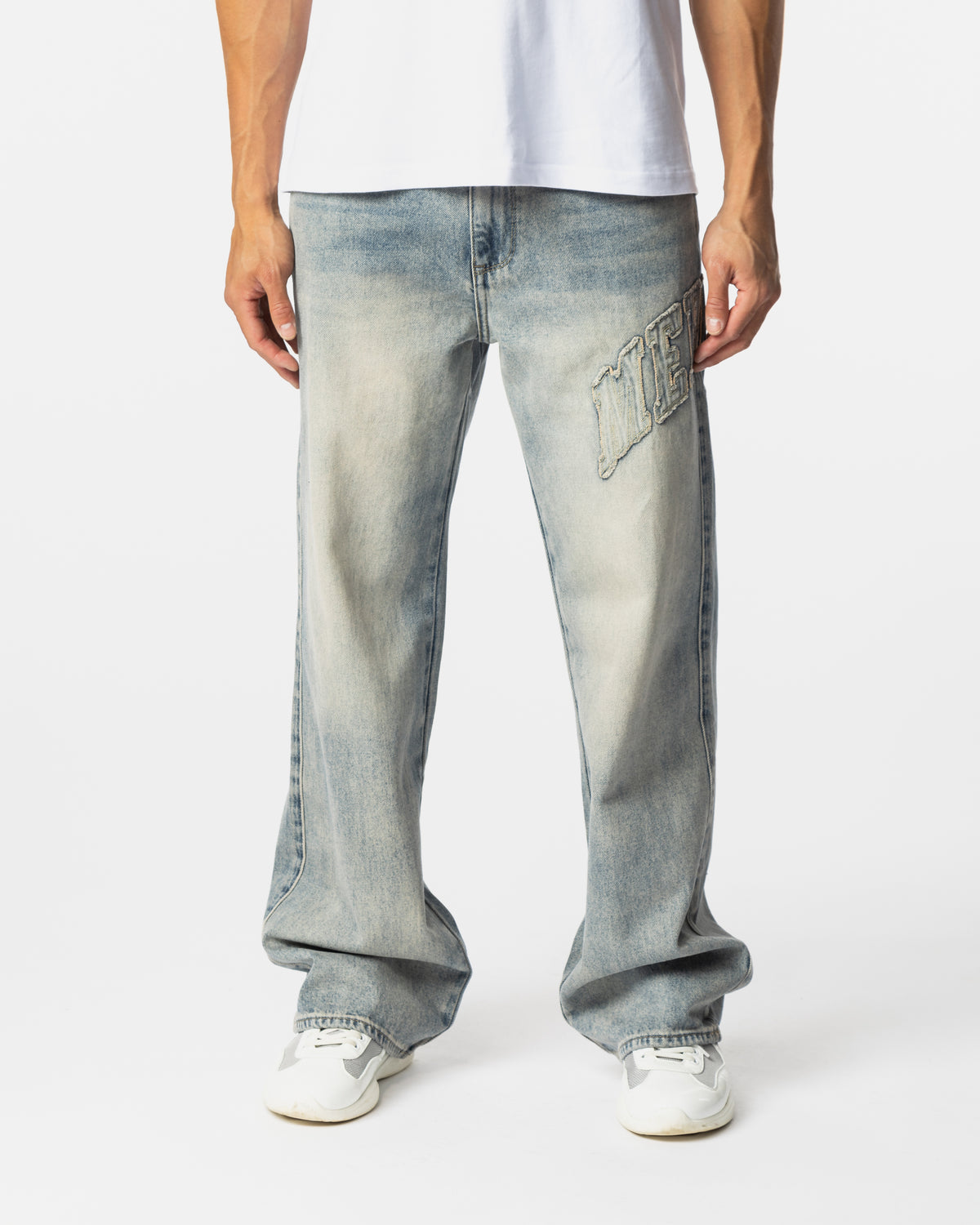 Vintage Blue Speedway Denim Jeans, image 3