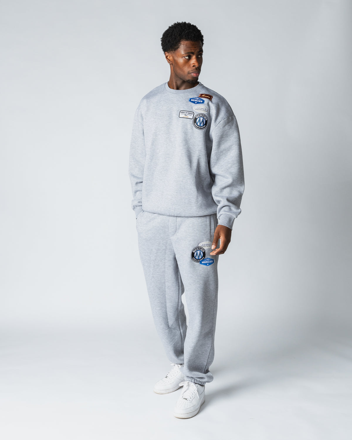 Relaxed OG Joggers Grey Marl, image 2