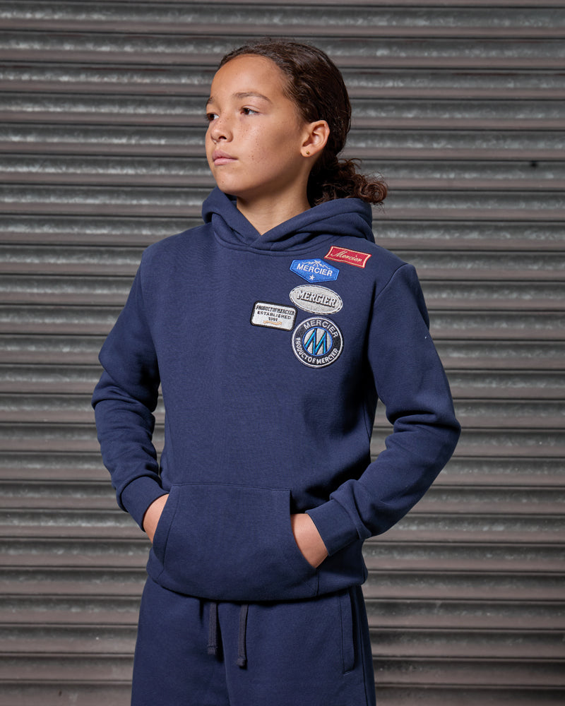 Junior OG Hoodie Navy, image 1