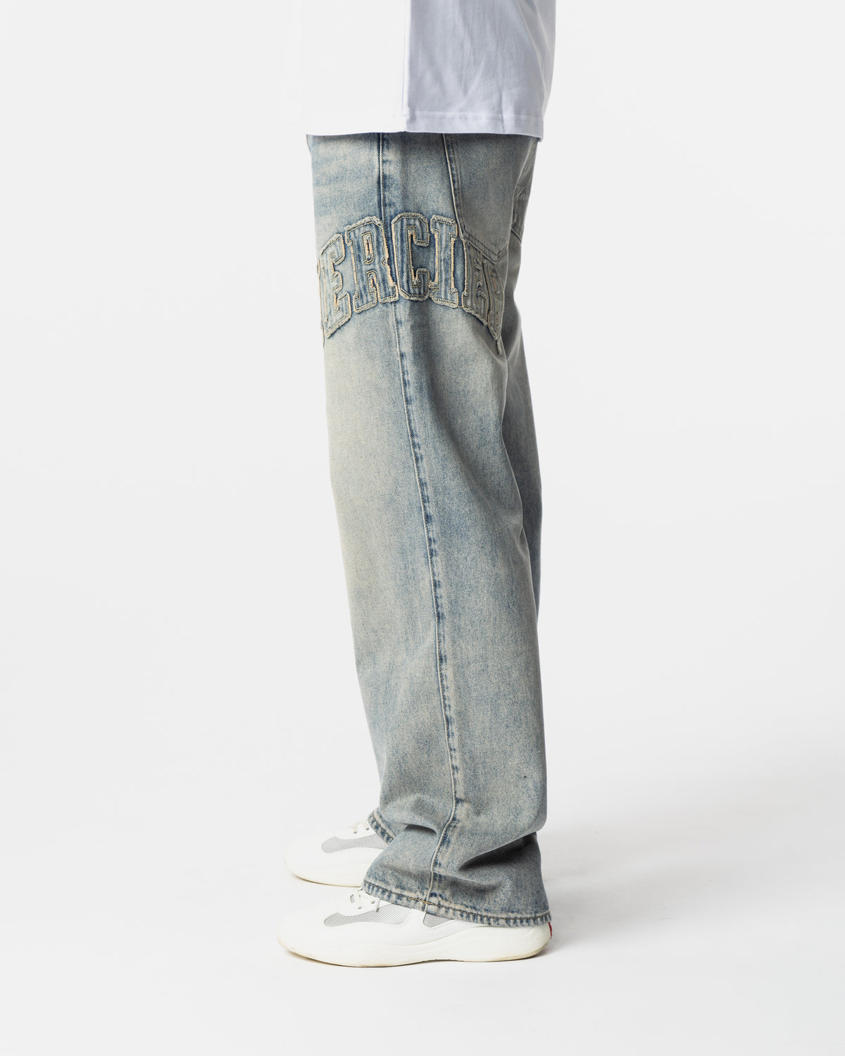 Vintage Blue Speedway Denim Jeans, image 1
