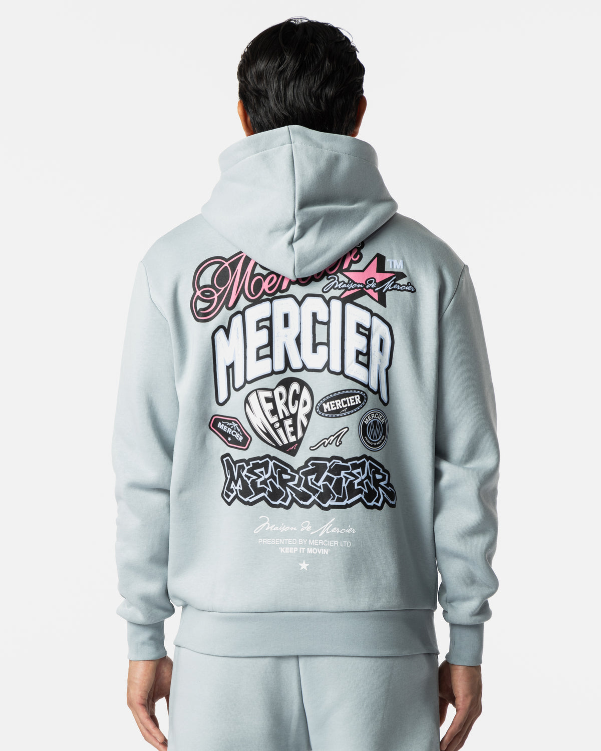 Guerrilla Hoodie Silver Cloud, image 1