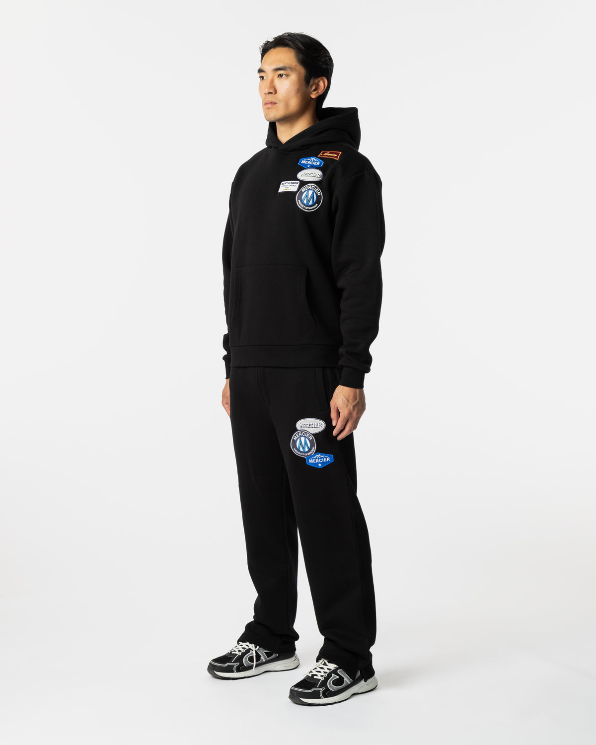 Relaxed OG Badge Hoodie Black, image 4