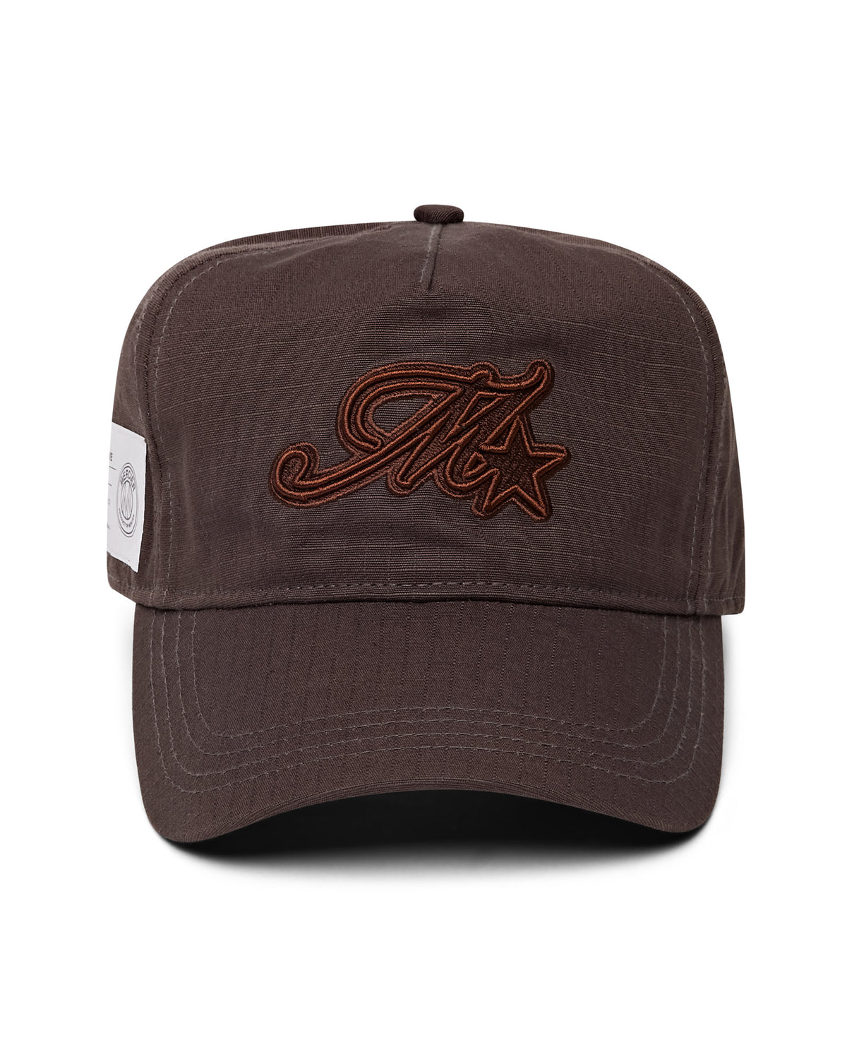 M Star Ripstop Cap Chocolate, image 2
