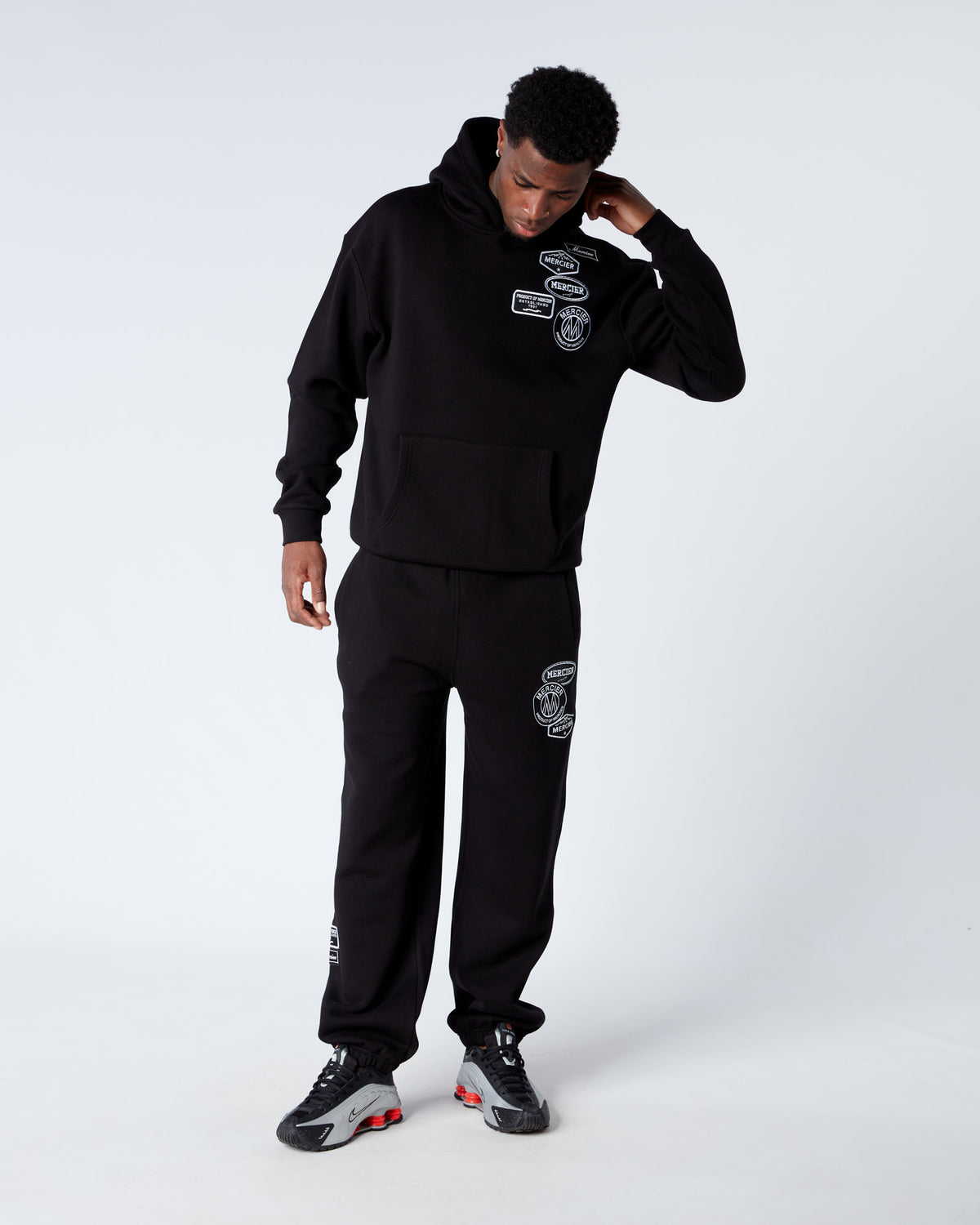 Relaxed OG Mono Hoodie Black, image 5