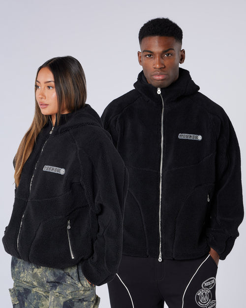 Tempo Borg Jacket Black