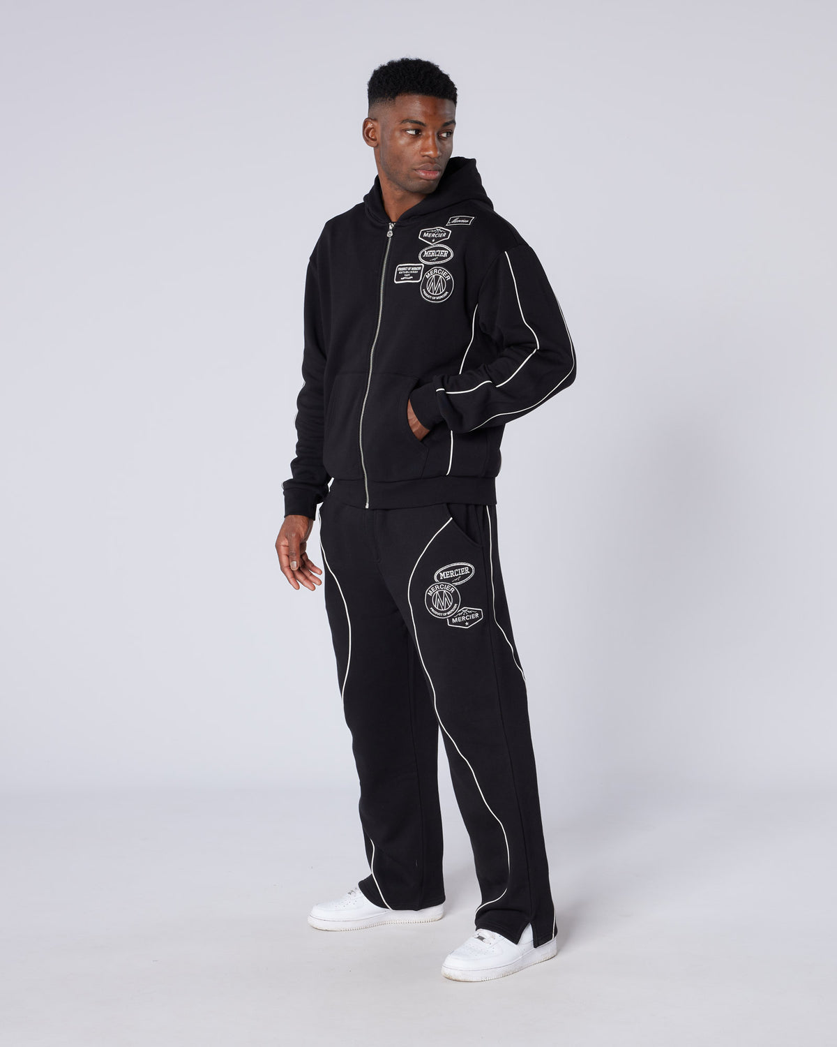 New Wave OG Badge Jogger Black, image 3