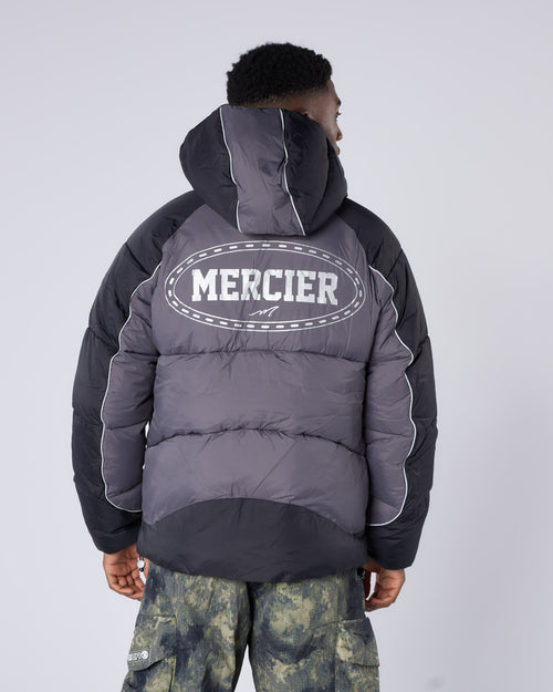 Drifter Panel Puffer Jacket Black