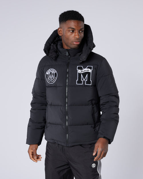 Academy Pufferjacke Schwarz