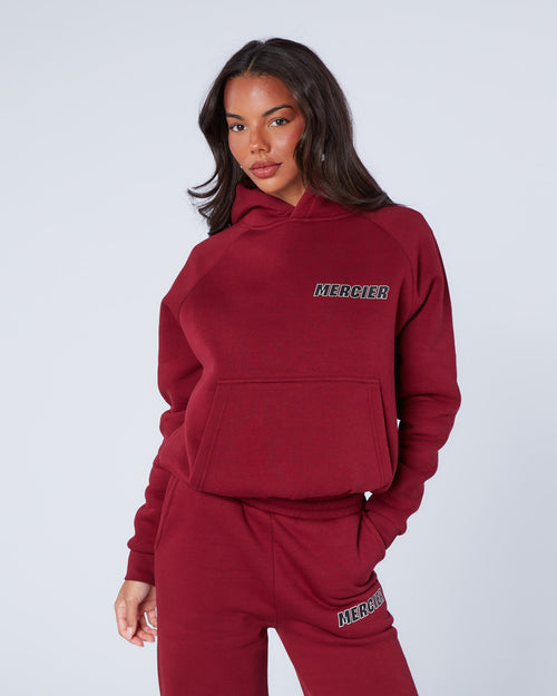 Womens Player Hoodie Maroon