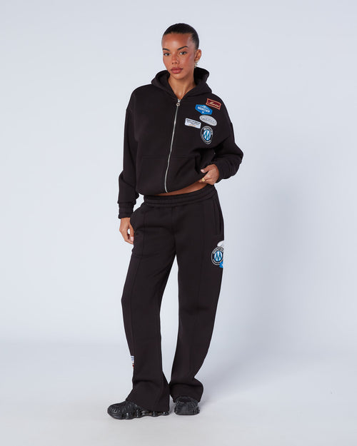 Womens OG Zip Hoodie Black