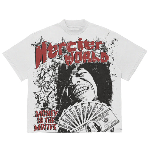 Money Is The Motive Tshirt White