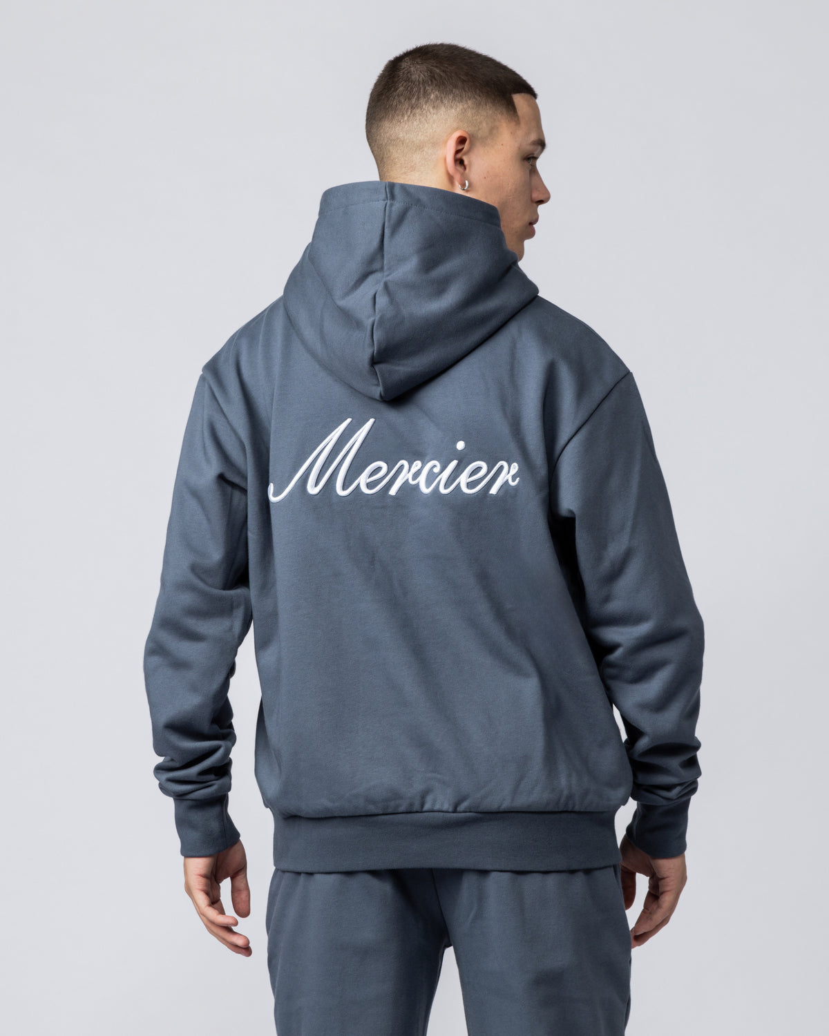 Authenticity Hoodie Blue Slate, image 1