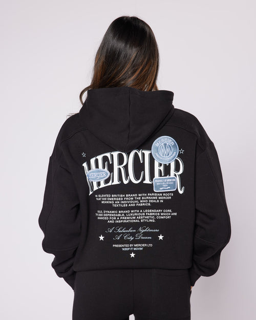 Womens Black Origins Hoodie