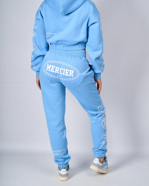 Damen Blau Weiß Mercier Compton Jogger