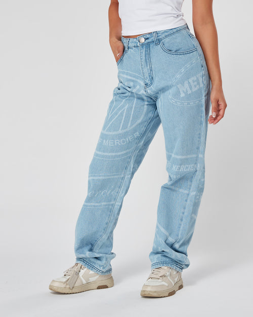 Womens Blue Adamson Jeans