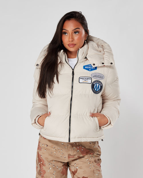 Damen Mercier Kokosnuss-und Puffer jacke.