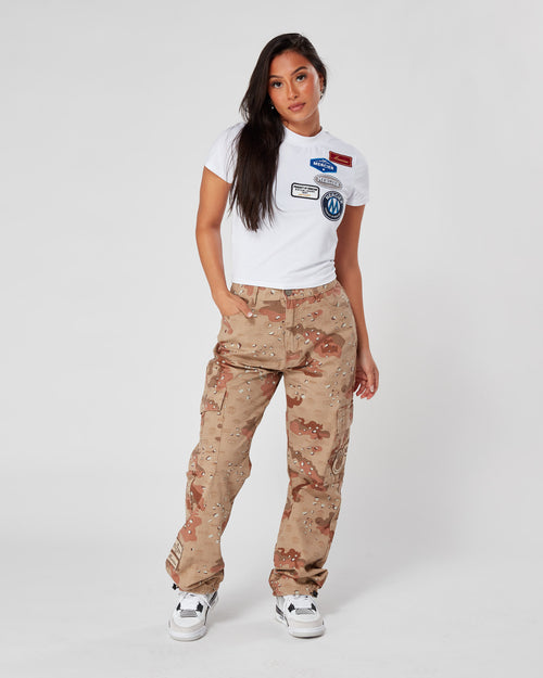 Cargo hosen für Damen Mercier Camo