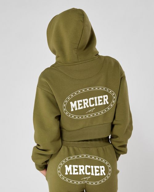 Teach Zip Hoodie Momens Khaki