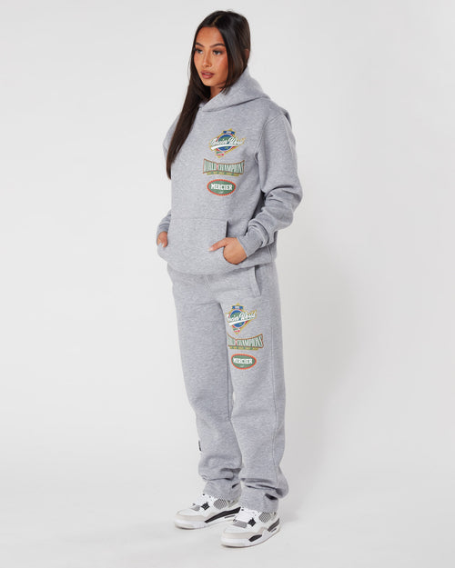 Frauen Grau Marl Mercier Welt Jogger