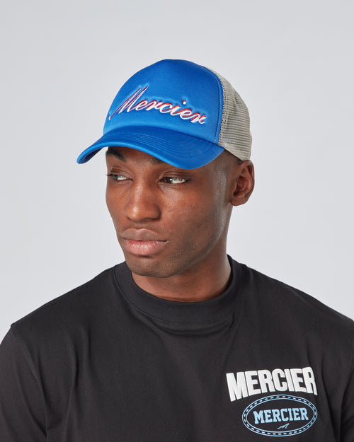 Blaugrauer Signature-Schaum-Trucker