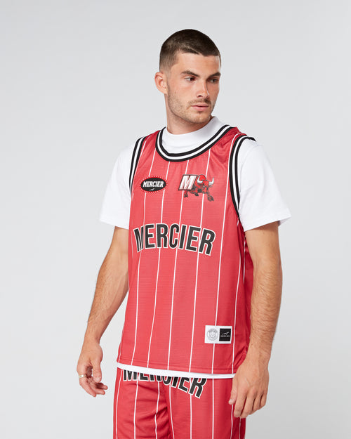 Rote Mercier Crawford Basketball Weste