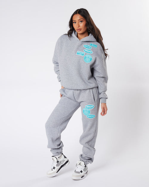 Frauen grau Marl Tiffany OG Jogger