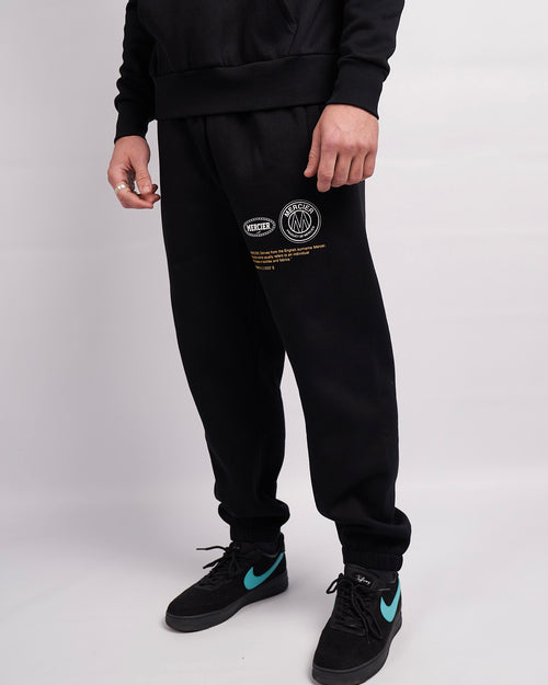 Schwarz Gelb Caruso Mercier Jogger