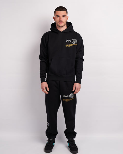 Schwarz Gelb Caruso Mercier Jogger