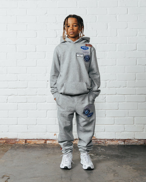Junior Grey OG Badge Hoodie