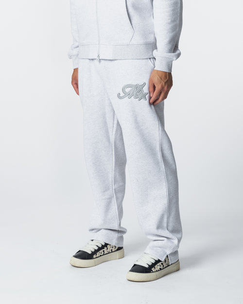 Runway Open Hem Jogger Grey Marl