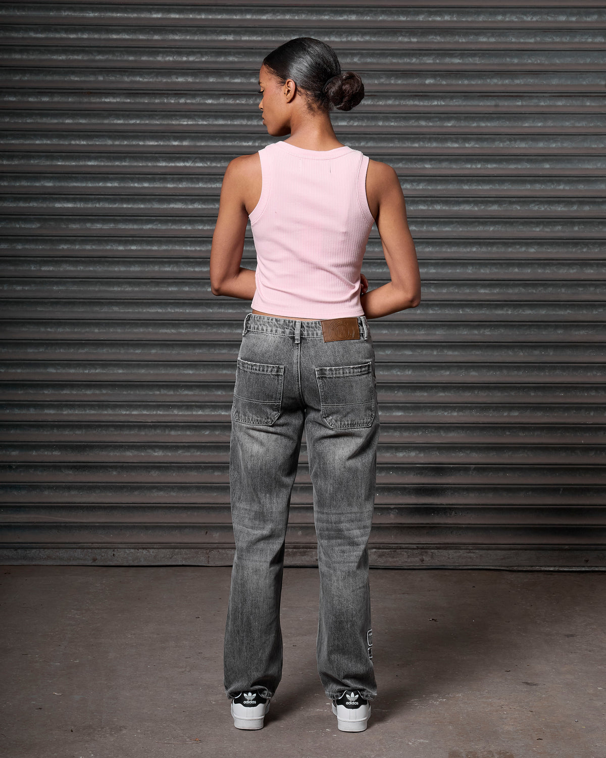 Women's Ribbed Scoop Vest Pink, image 6