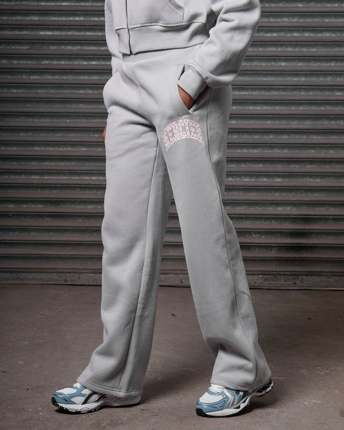 Womens Studded Jogger Grey