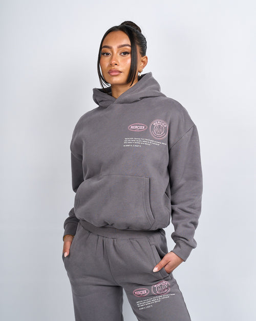 Womens Charcoal Caruso Hoodie