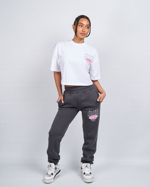 Frauen Holzkohle Rosa Multi Tour Jogger