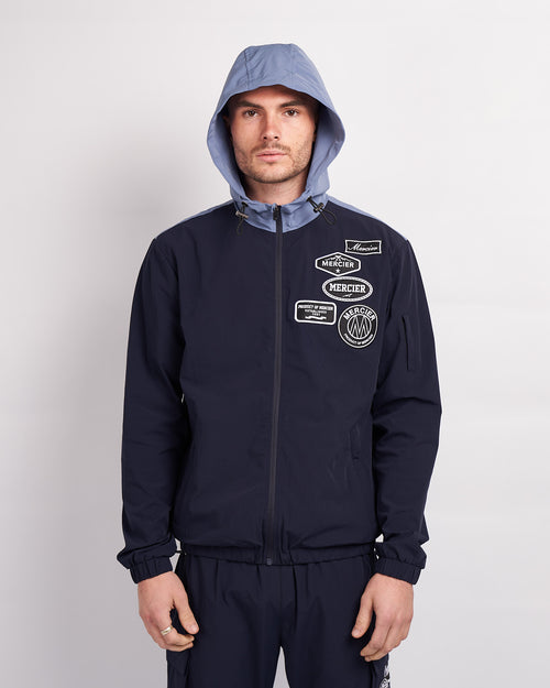 Navy Placid Blue Division Abzeichen Wind breaker