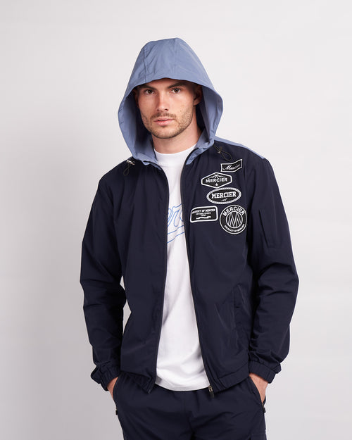 Navy Placid Blue Division Abzeichen Wind breaker