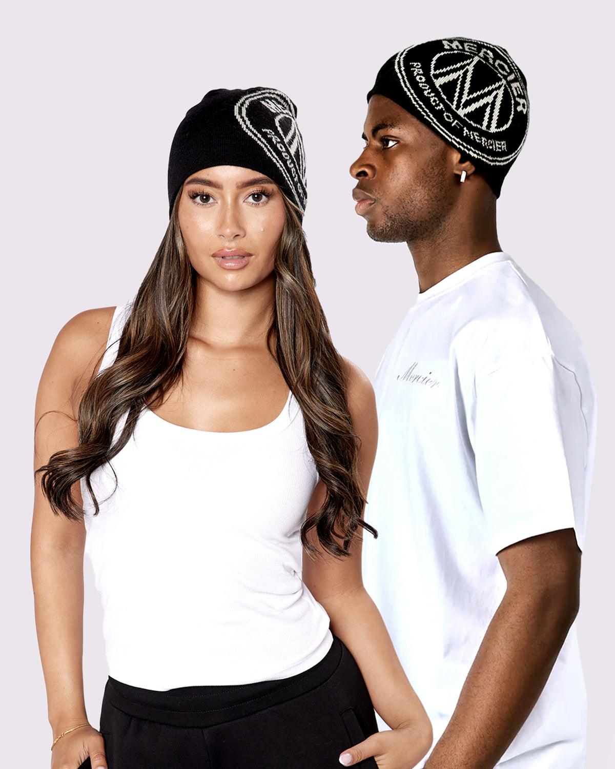Mercier Logo Beanie Black, image 1