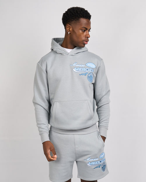 Smoke Blue Mercier Racer Hoodie