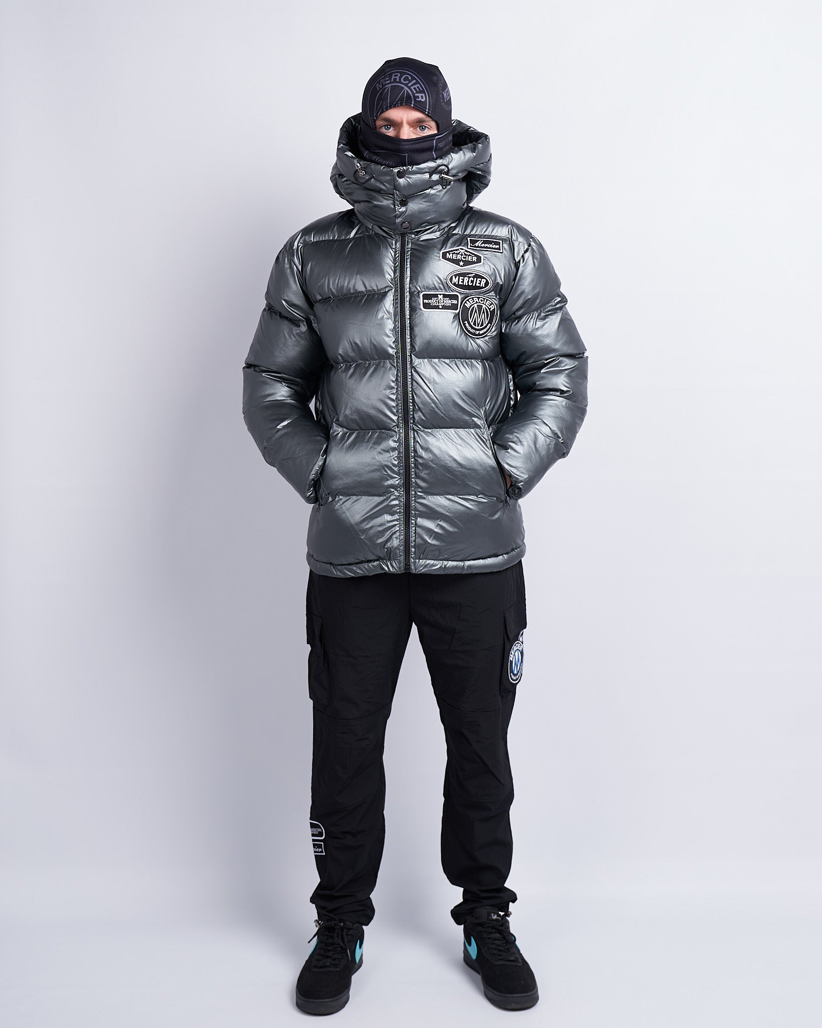 Metallic Mono Badge Jacket – MERCIER