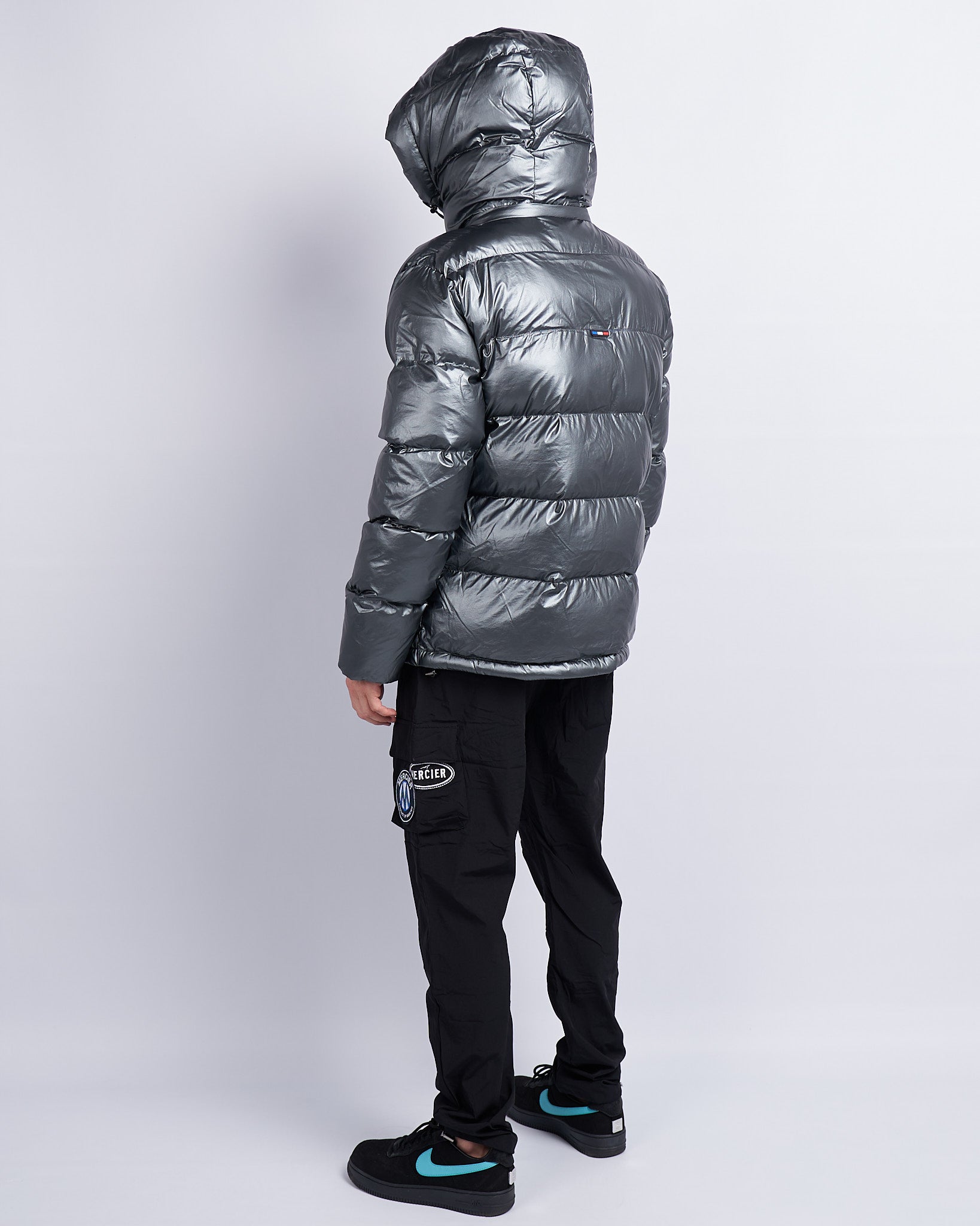 Metallic Mono Badge Jacket – MERCIER