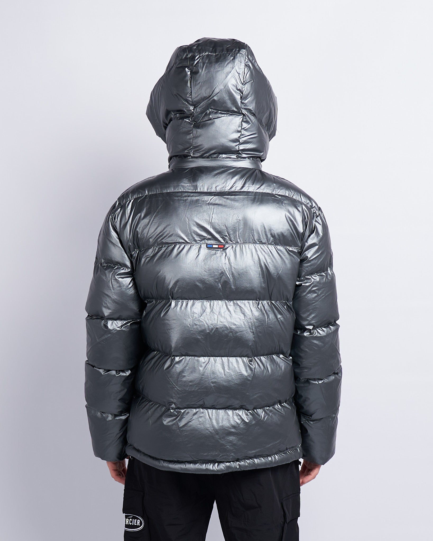 Metallic Mono Badge Jacket – MERCIER