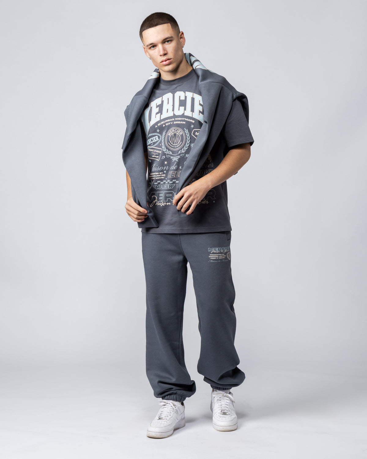 Maison Champions Hoodie Petrol, image 4