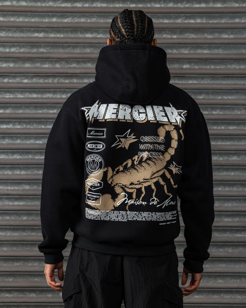 Stinger Zip up Hoodie Black