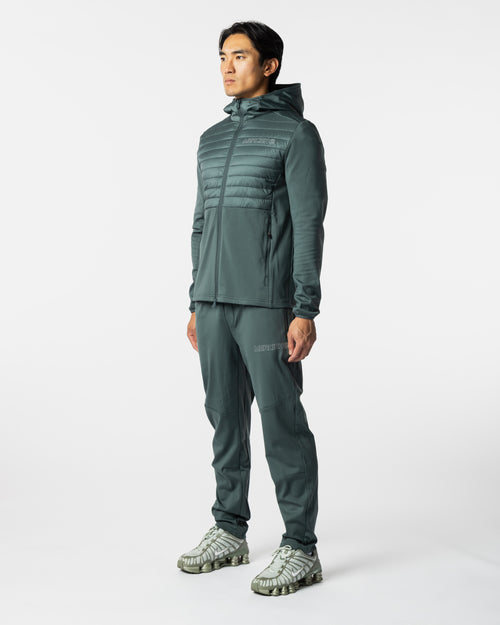 Dynamic Reflective Track Pants Emerald